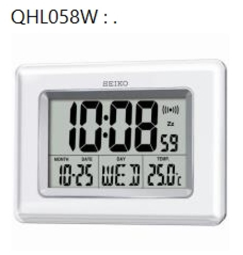 นาฬิกาปลุก Seiko รุ่น QHL058W