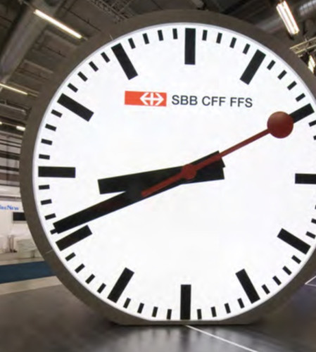 Double-sided clock