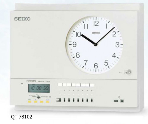 YEARLY PROGRAMMABLE TIMER (GNSS Synchronization) Wall-Mount Type QT-78102 9