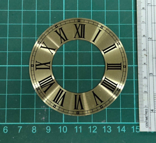 Aluminum dial  roman 70mm