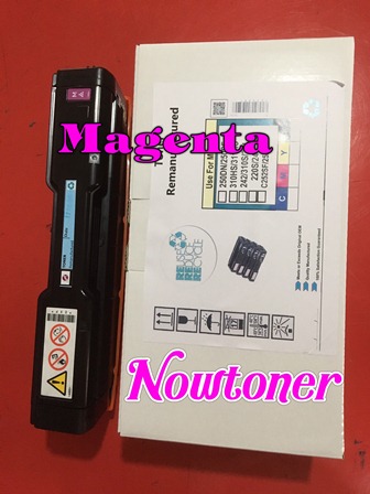 หมึกเทียบเท่าริโก้ RICOH สีชมพู สีแดง Magenta สำหรับ PC300W MC250FWB