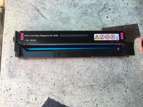 จำหน่ายหมึกเทียบ ริโก้ MC240L PC200W และ MC240FW หมึกครบชุด C M Y K ฟ้า ...
