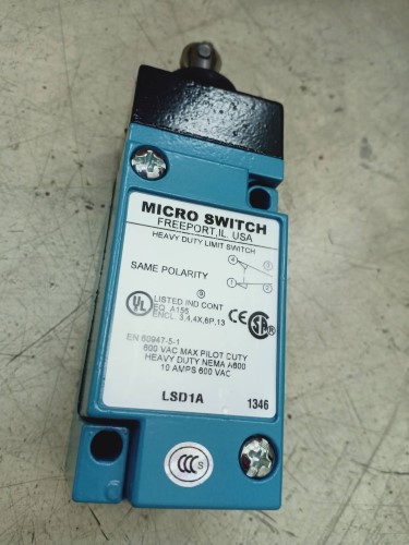 Limit Switch Model HONEYWELL LIMIT SWITCH MODEL: LSD 1A ราคา 6,800 บาท