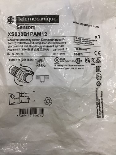 TELEMECANIQUE XS630B1PAM12 ราคา 2,475 บาท