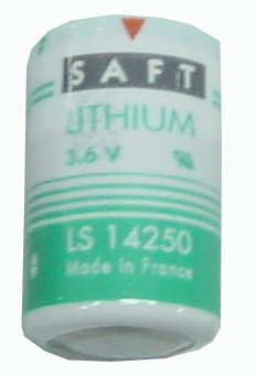 Saft LS-14250 1/2 AA 3.6V Lithium Primary Battery
