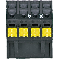 PNOZ s Setspring loaded terminals 22,5mm  Product number: 751004