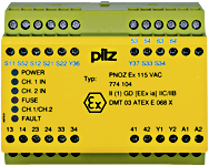 PNOZ EX 115VAC 3n/o 1n/c  Product number: 774104