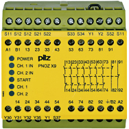 PNOZ X9 200-230VAC 24VDC 7n/o 2n/c 2so  Product number: 774606