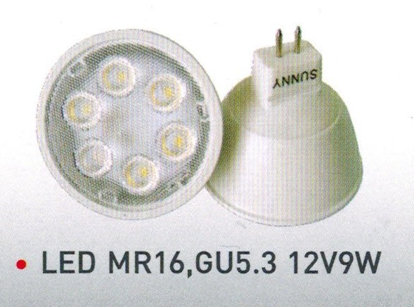 SUNNY MR16+C LED 12V-9W ราคา 360.-บาท