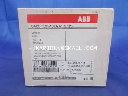 ABB SACE FORMULA A1C 125 (1SDA066717R1) ราคา 1,116.25 บาท