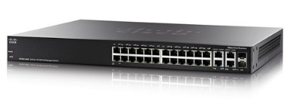 SF500-24MP 24-port 10/100 Max PoE+ Stackable Managed Switch ราคา 36,630 บาท