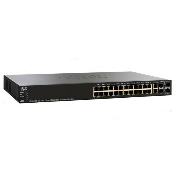 24 10/100/1000 ports + 4 Gigabit Ethernet (2 combo* Gigabit Ethernet + 2 1GE/5GE SFP)ราคา 25,850 บาท