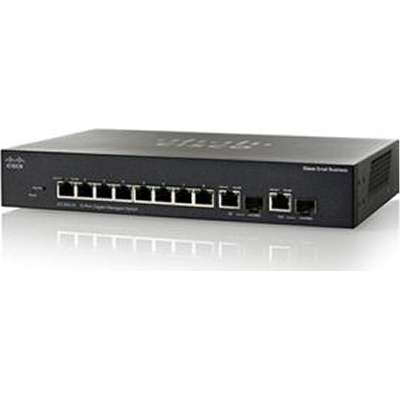 Cisco SG350-10P 10-port Gigabit POE Managed Switch ราคา 15,730 บาท