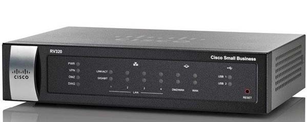 Cisco RV320 Dual Gigabit WAN VPN Router ราคา 8,030 บาท