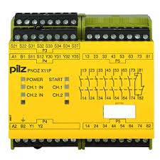 PILZ PNOZ X11P 230-240VAC 24VDC 7n/o 1n/c 2so