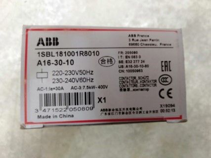 ABB A16-30-10 220V ราคา 680 บาท