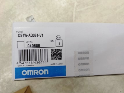 OMRON CS1W-AD081-V1 ราคา 9000 บาท