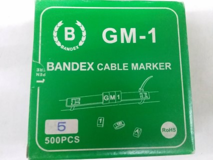 BANDEX CABLE MARKER GM-1 เลข5 ราคา 1 บาท
