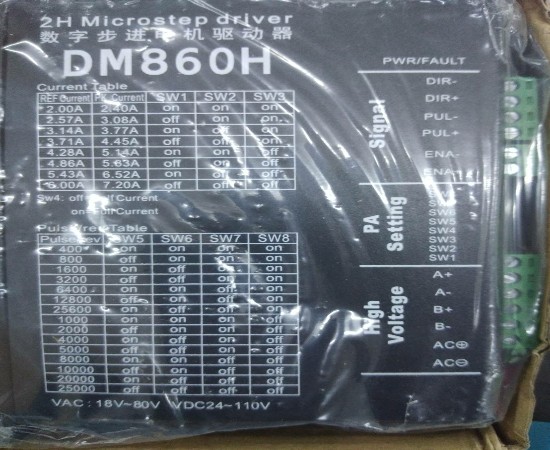 MOTOR DRIVER DM860H ราคา3000บาท