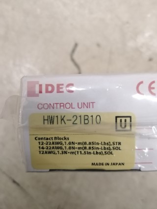IDEC HW1K-21B10 ราคา 516 บาท