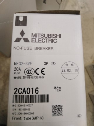 MITSUBISHI  NF32-SVF 3P 20A ราคา 850 บาท