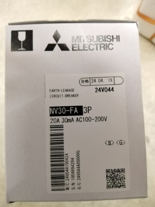 MITSUBISHI CP30-FA 3P 20A 100-200V 30MA W ราคา 3720 บาท
