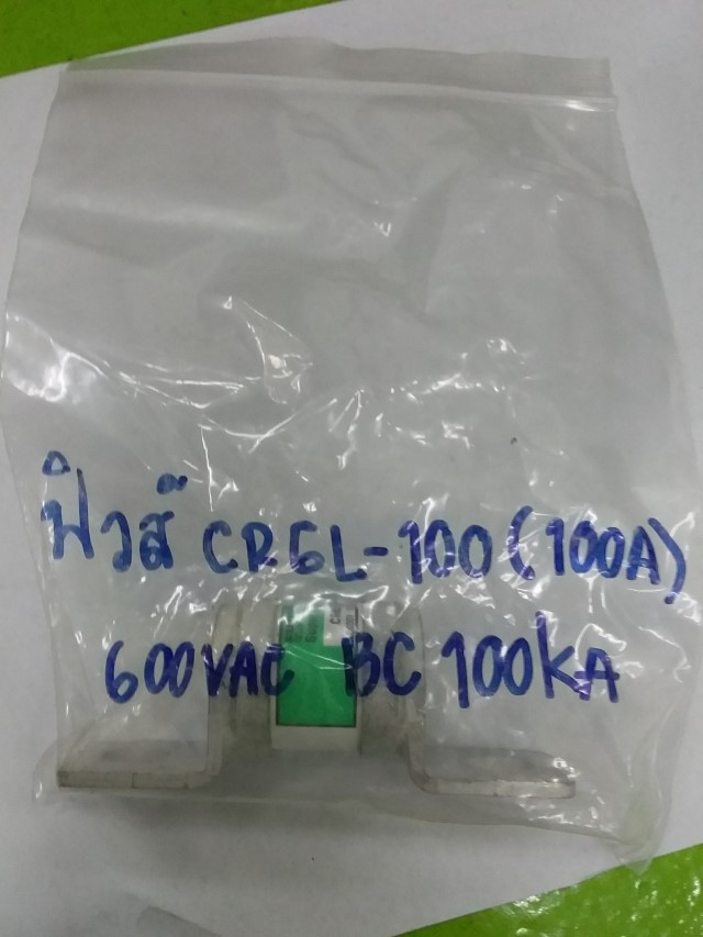 ฟิวส์ CR6L-100(100A) 600VAC BC 100KA ราคา 800 บาท