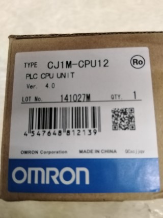 OMRON CJ1M-CPU12 ราคา 8800 บาท