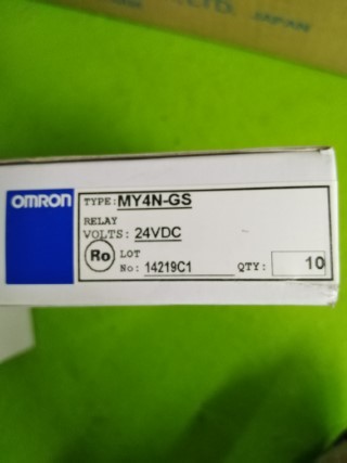 OMRON MY4N-GS 24VDC ราคา 120 บาท