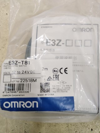 OMRON E3Z-T81 ราคา 1600 บาท