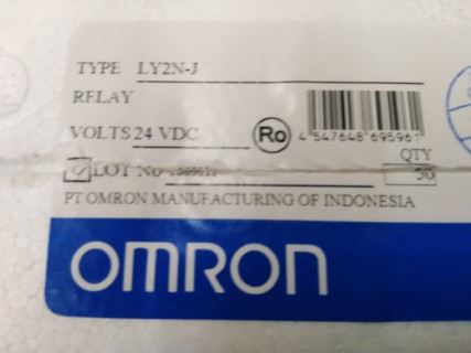 OMRON LY2N 24VDC ราคา 186.12 บาท