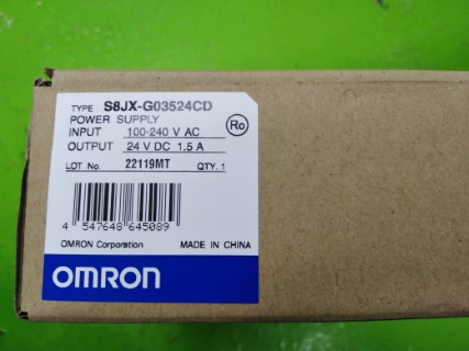 OMRON S8JX-G03524CD ราคา 1000 บาท