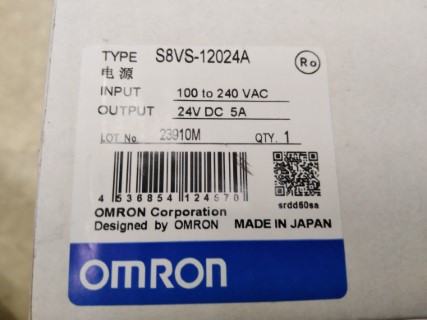 OMRON S8VS-12024A ราคา 4990 บาท