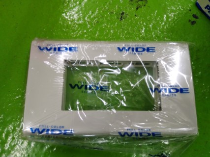 PANASONIC WNG 6803W ฝาพลาสติก 3 ช่อง สีขาว ราคา 15 บาท