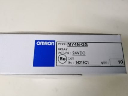OMRON MY4N-GS 24VDC ราคา 120 บาท
