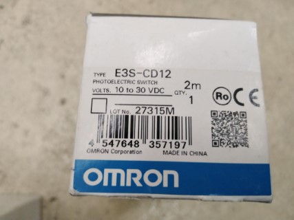 OMRON E3S-CD12 ราคา 3906.25 บาท