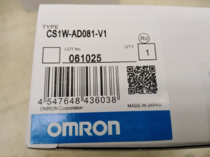 OMRON CS1W-AD081-V1 ราคา 7500 บาท