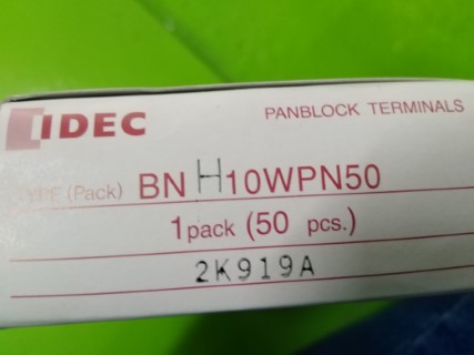 IDEC BNH10WPN50 ราคา 15 บาท