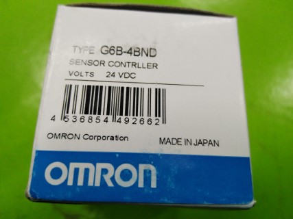 OMRON G6B-4BND 24VDC ราคา 850 บาท