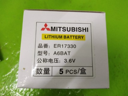 BATTERY MITSUBISHI A6BAT 3.6V ราคา 350 บาท