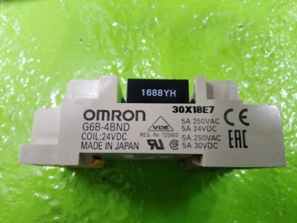 OMRON G6B-4BND 24VDC ราคา 800 บาท