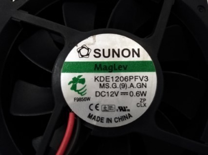 SUNON KDE1206PFV3/DC/12V ราคา 380 บาท