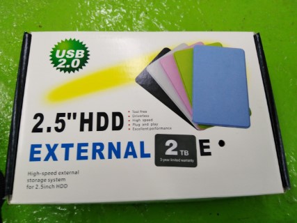 USB 2.0 2.5”HDD EXTERNAL CASE ราคา 1950 บาท