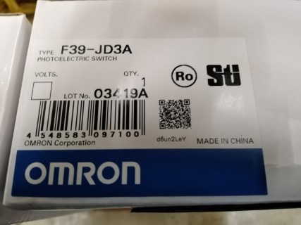OMRON F39-JD3A ราคา 3416 บาท