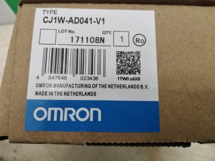 OMRON CJ1W-AD041-V1 ราคา 7300 บาท