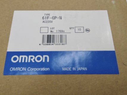 OMRON 61F-GP-N 220VAC ราคา 1377 บาท