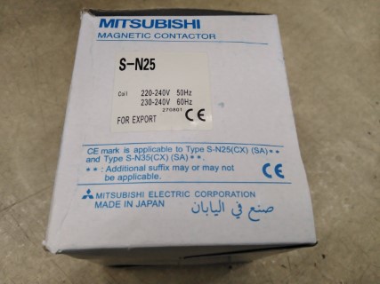 MITSUBISHI S-N25 220VAC ราคา 1053 บาท