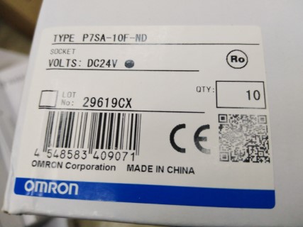 OMRON P7SA-10F-ND 24VDC ราคา 445 บาท