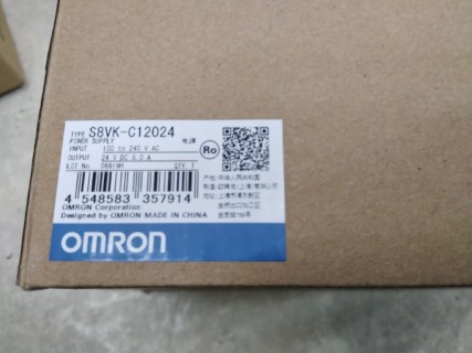 OMRON S8VK-C12024 DC POWER SUPPLY ราคา 1500 บาท