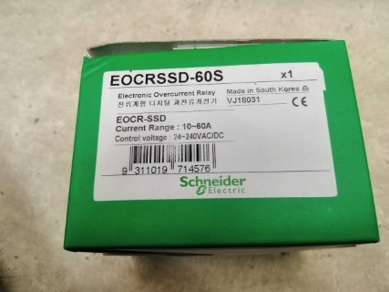 SCHNEIDER EOCR-SSD 60S ราคา 3900 บาท